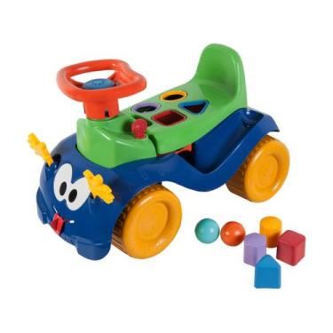 Imagem de Totokinha Bolinha Menino Carrinho de Empurrar Infantil 6006 - Cardoso 