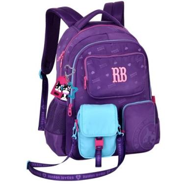 Imagem de Mochila Costas Escolar Rebecca Bonbon Compartimento Notebook Compartim