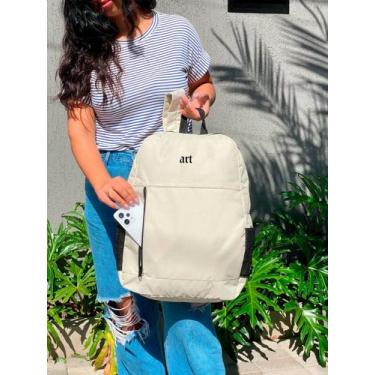 Imagem de Mochila Nylon Bolso Vertical ART Estampada Personalizada Resistente Gr
