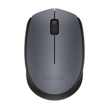 Imagem de Mouse Optico Logitech M170 USB Cinza - sem Fio - 910-007597, Cinza