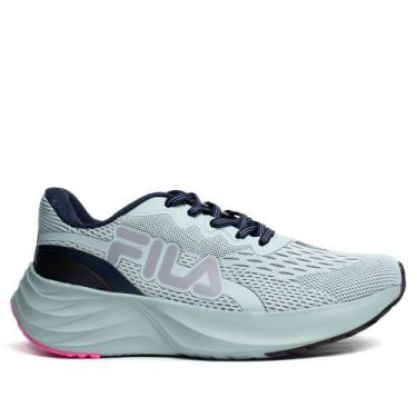 Imagem de Tênis Feminino Fila Comet 2 Conforto Verde/Marinho, Verde, 34