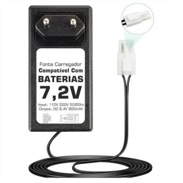 Imagem de Fonte Dc 7,2V 1A Ez Starter Da Revo Tamiya Bivolt Pr191, Bivolt