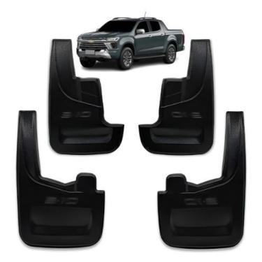 Imagem de Kit Apara Barro Dianteiro e Traseiro Chevrolet S10 2012 2013 2014 2015