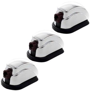 Imagem de 3 canoas simples tom e surdo concept cromada rmv pac090cr