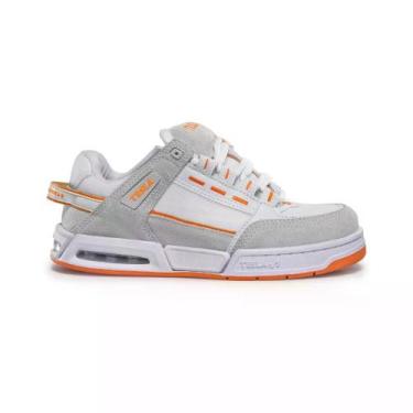 Imagem de Tenis tesla coil delux ref 2401, 35, Branco, Laranja