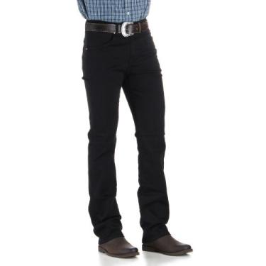 Imagem de Calça Jeans Masculina Cowboy Cut Preta Tassa 38512, 48
