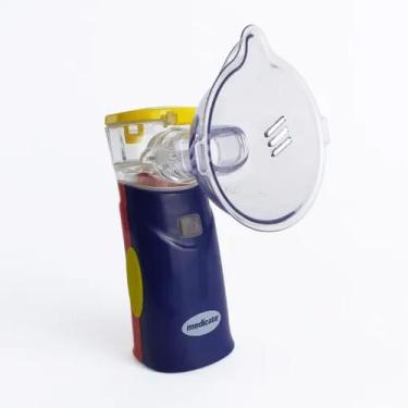 Imagem de Inalador Nebulizador Portátil Air Mesh Kids Azul Medicate