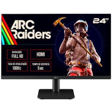 Imagem de Monitor Gamer LG 24" Full HD, 1920 x 1080, 100Hz, Tela IPS, 5ms, HDMI,