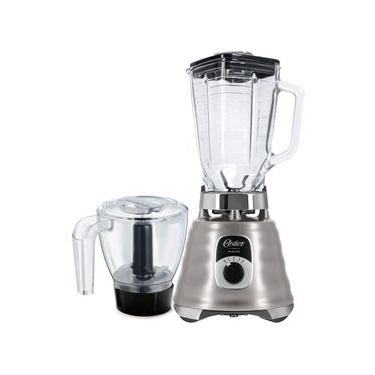 Imagem de Kit Liquidificador e Base Processadora Oster New Osterizer Jarra de Vidro 1,25L 220V
