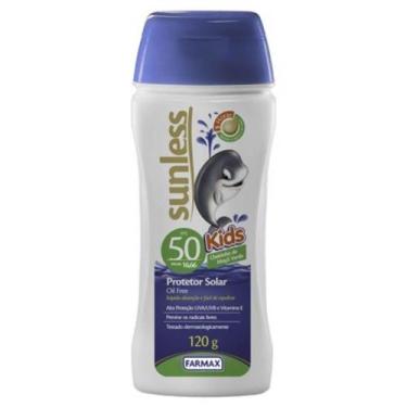 Imagem de Sunless Fps50 Kids Free Protetor Solar 120ml