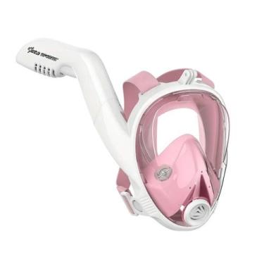 Imagem de Mascara Subaquática de de Mergulho Gold Sports New Space Com Snorkel, 