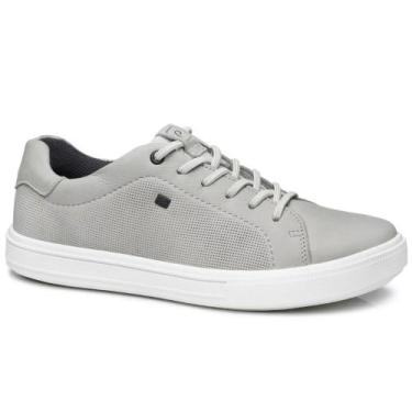 Imagem de Tênis Casual Masculino Couro Silver Pegada 111501-09, 43
