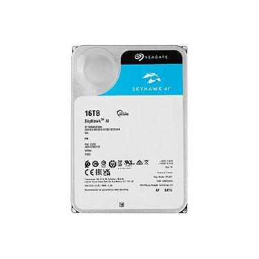 Imagem de HD Seagate SkyHawk AI 16TB 3.5 SATA 3 7200RPM ST16000VE004 Vigilância 