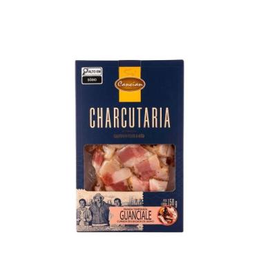 Imagem de Papada Temperada Guanciale em Cubos Cancian  150g