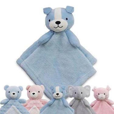 Imagem de Naninha Bebê Bichinho Com Manta Super Macia Antialérgica - Camesa