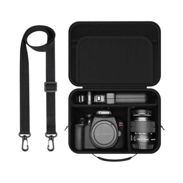 Imagem de Bolsa De Viagem Portátil Para Câmera DSLR Canon EOS Rebel T7 R50 R100 