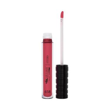 Imagem de Batom Líquido 30 Horas Max Love Matte Nude 4ml Com Ácido Hialurônico V
