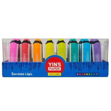 Imagem de Kit c/ 6 Borracha Formato De Lapis Unidade Yp8194 - Yins
