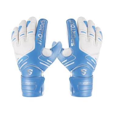Imagem de Luvas De Goleiro Para Jovens E Adultos Com Forte Aderência, Látex De 4