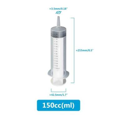 Imagem de Seringa Plástica De Grande Capacidade 50ml-550ml Com Mangueira De 100c
