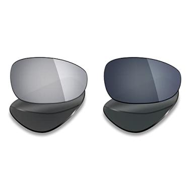 Imagem de Mryok 2 pares de lentes polarizadas de substituição para óculos de sol Oakley Juliet - opções