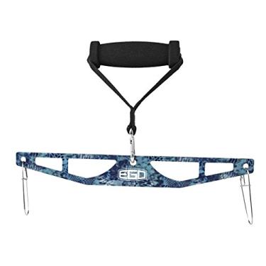 Imagem de Ego Viga de abate, escama de peixe, peso de pesca estilo torneio, fácil de usar, à prova de corrosão para água salgada e doce, alça removível