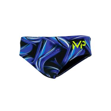 Imagem de Sunga para Natação Michael, 7.6 Cm, Tamanho 22 (Us), Diablo/Azul, Phelps