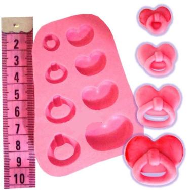 Imagem de Molde De Silicone Chá De Bebê, Chupeta
