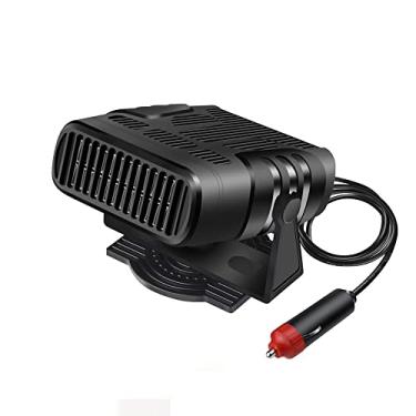 Imagem de Aquecedor de carro portátil 12V/24V 120W 200W Aquecimento Elétrico Refrigeração Auto Ventilador de Pára-brisa Aquecimento Rápido Desembaçador Desembaçador para Todos os Carros (12v)