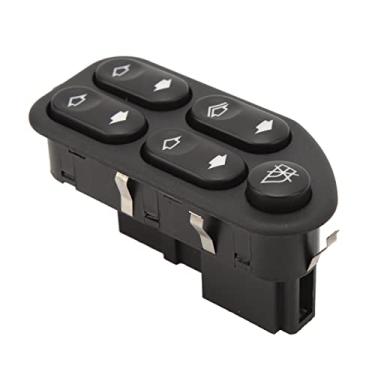 Imagem de Interruptor de janela Power Master, botão de controle mestre de energia elétrica do lado do motorista 7S6514529AA substituição para