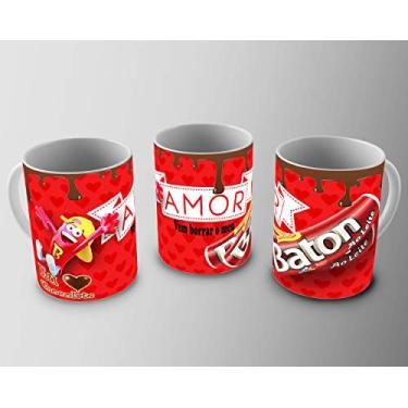 Imagem de Caneca de Porcelana de Pascoa - Borrar o Baton