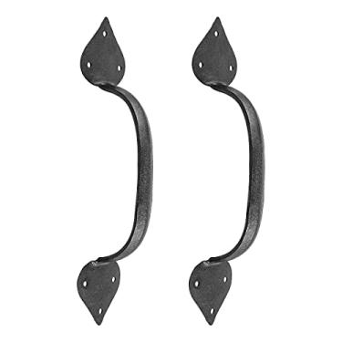 Imagem de Puxador de ferro forjado Colonial preto, Pack of 2, Black