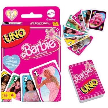 Imagem de Uno Jogo De Cartas Barbie O Filme Hpy59 - Mattel
