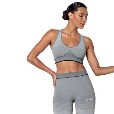 Imagem de Bermuda Esporte Básica Fitness Lisa Feminina Para Academia Trifil Sem 