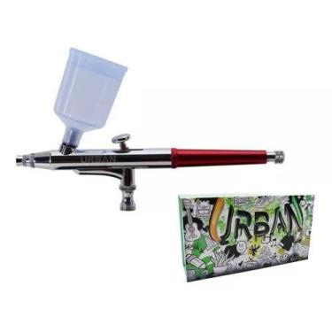 Imagem de Kit Aerógrafo Dupla Ação 0.2/0.3/0.5mm - URBAN