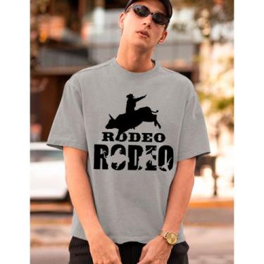 Imagem de Camiseta Masculina Estampado Festa De Peao Rodeio Sertanejo Touro 2025