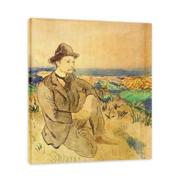 Imagem de Murais Sit Cross-Legged Diego Rivera – Arte do Realismo Socialista Mexicano, Muralista do Século 1219, Coleção Clássica do Museu de Nova York para Decoração de Casa 80 x 96 cm