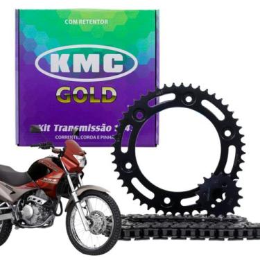 Imagem de Kit Relação Tração Transmissão Nx 400 Falcon 99 2000 2001 2002 2003 20