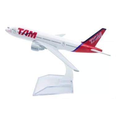Imagem de Miniatura Metal Avião Comercial Boeing 777 Tam - Escala 1/400