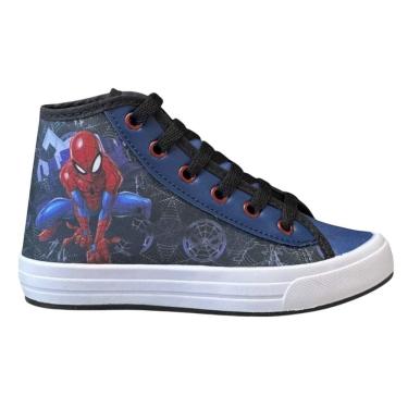 Imagem de Tênis Marvel Homem-Aranha Cano Alto Infantil