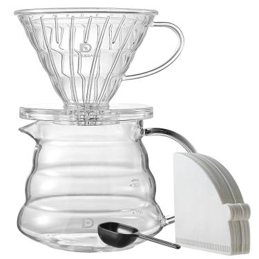 Imagem de Kit Cafeteira em Acrílico V60-01 - DaysBrasil