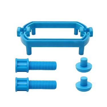 Imagem de Kit de substituição de barra de bloqueio K12076 Apto para limpador automático de piscina Pentair Vac Plus II Kreepy Krauly, 13 cm de comprimento, 8,5 cm de largura, 3 cm de altura