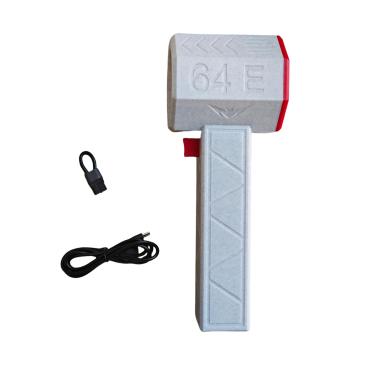 Imagem de YUKOFE Ventilador violento de alto impulso ventilador portátil jato 1400g duto turbofan ventilador de ar teclado ferramenta de limpeza (branco e vermelho)