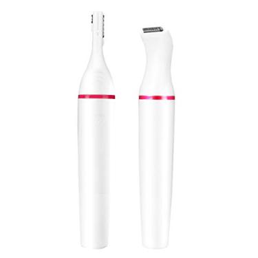 Imagem de Yinhing Aparador de Cabelo Elétrico 4 Em 1, Removedor de Cabelo de Biquíni de Sobrancelha de Nariz Feminino Masculino, Com 4 Cabeças Laváveis ​​removíveis, para Uso Seco e úmido, Leve e