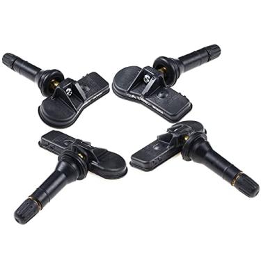 Imagem de Sensor de pressão de pneu de carro TPMS para Citroen C4 C5 DS4 DS5, 4 peças 9811536380 Sensor de monitor de pressão de pneu
