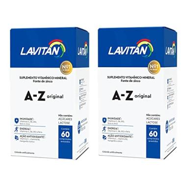 Imagem de Kit com 2, Lavitan A-Z Original, 60 Comprimidos