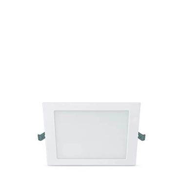 Imagem de Painel Plafon Led Philips de embutir quadrado 18W luz branca neutra (4000K) bivolt (100-240V)