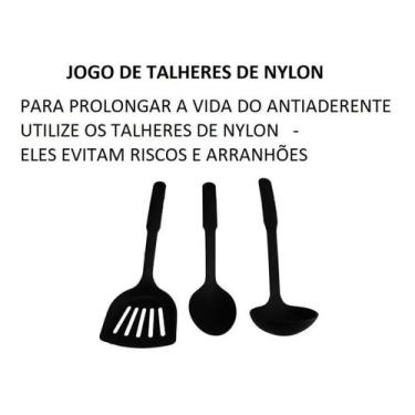 Imagem de Conjunto de Panelas Rosa 9 peças Teflon - Marpal