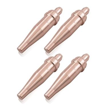 Imagem de 1-101 pontas de tocha de corte de acetileno para 0-1-101 1-101 2-1-101 3-1-101 tamanho 0-3, lanterna resistente estilo Victor, 4 peças