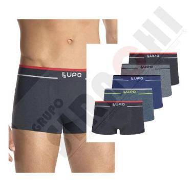 Imagem de Kit 8 cuecas sunga lupo s/ costura fio texturizado macio 526, Sortidas